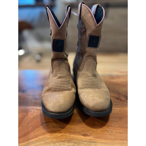 John Deere Flowers Western Boot - Size‎ 4.5 - Picture 2 of 6